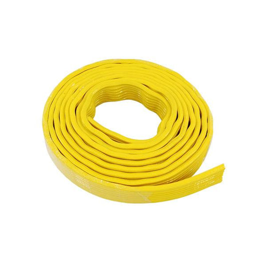 Layflat Hose 25mm x 5m Heavy Duty Yellow PVC NBR Submersible Pump Tool CT5546