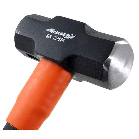 8lb Sledge Hammer 36in Fibreglass Handle Heavy Duty Construct Tool CT0284