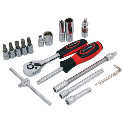 53pc Multi-Fit Socket Set 1/4" Drive CT1212