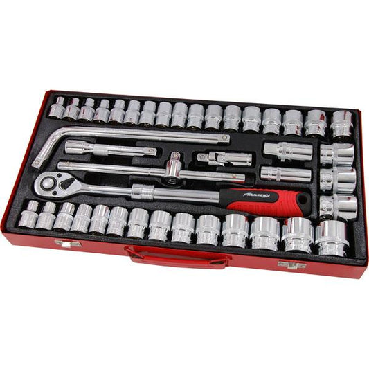 41pc 1/2" Drive Socket Set with Extending Ratchet CT1340
