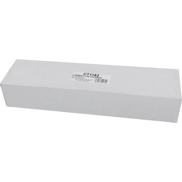 15pc Combi Spanner Set AF Long Pattern 1/4–1-1/4in Chrome Vanadium Plus CT1182