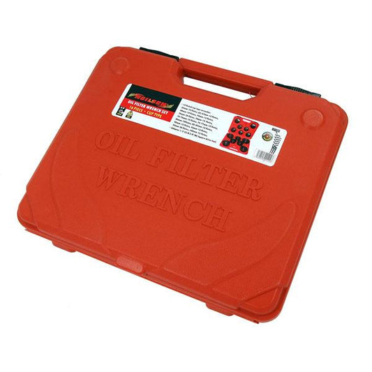 16pc Cap Type Oil Filter Wrench Removal Puller Set Tool Kit Adaptor 3/8" CT1224