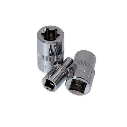 10Pc 1/2" 3/8" Drive Star E-Socket Set Extension Bmc Garage Tool Quality CT2841