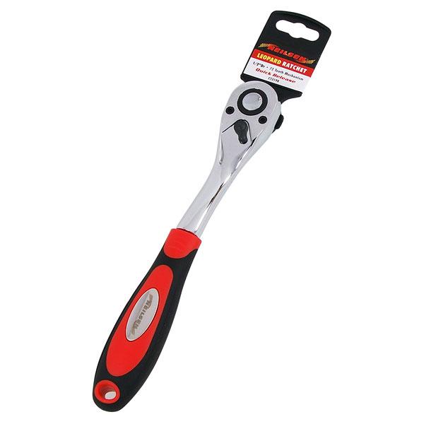 1/2" Drive Ratchet Handle Leopard 72 Teeth Quick Release Professional CT3198