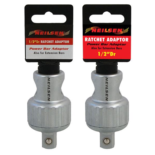 1/2" Drive Flexi-Bar Power Bar Williams Ratchet Adaptor Wrench Tool Kit CT2618