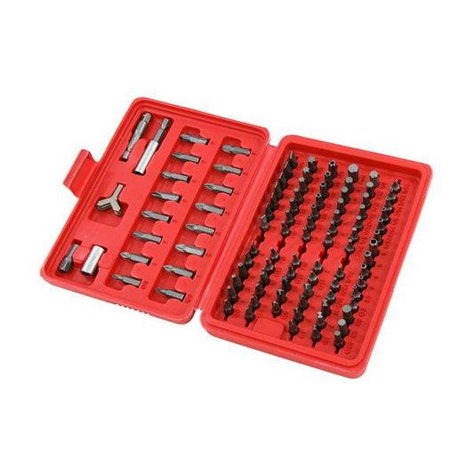 100Pc Power Bit Set Clutch Torq Heavy Duty Kit Universal Garage Set Pro CT1036