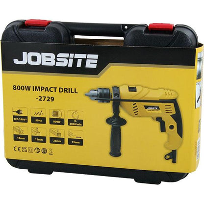 Impact Drill 800w 230v Chuck Size 13mm Power Tools 2800 rpm Quality Kit CT2729