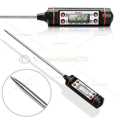 Cooking Thermometer With Stainless Steel Sensor Oil Frying Sugar Jam CT4090 NA