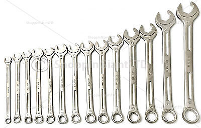 14 Pc Set 10-30mm Speed Combination Wrench Hand Tools Sapnners Wrenches CT4046