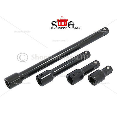 4Pc 1/2" Drive Air Impact Extension Bar Set Wrench Tool Kit Professional CT1098