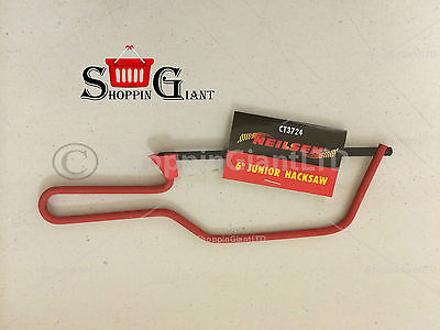 150cm 6inch Hand Junior Hacksaw Hack Saw Steel Grip Handle Tool Blade Cut CT3724
