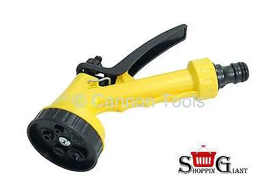 5 Dial Spray Gun With Adaptor Garden Hose Pipe Water Sprayer Kit Quality CT0466 Cannon Tools