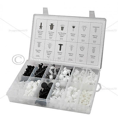 345Pc Trim Clip Assortment Peugeot Retaining Grommet Clips Garage Car New CT4117