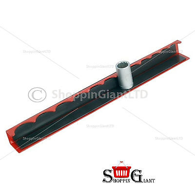 Socket Holder Rack Magnetic 3/8" Drive Sockets Storage Garage Tool Chest CT1904