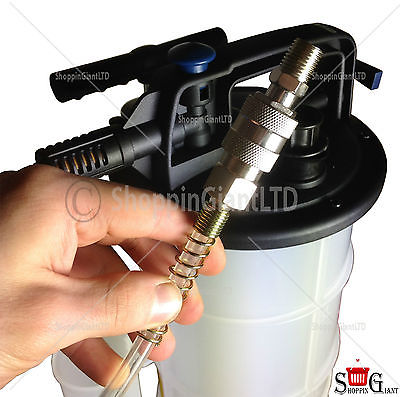 9L Pnuematic Manual Brake Gear Fluid Suction Oil Extractor Pump Car Truck CT2365
