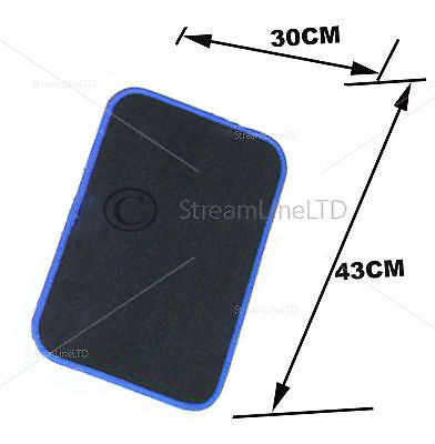 4 Piece Blue Car Durable Carpet Mats Universal Heavy Duty Quality New 81142C