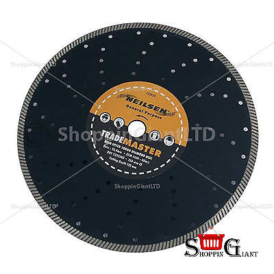 350 mm 14 inch Turbo Diamond Disc Trade Master Cutting Disc Blade Dry Cut CT2928