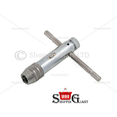 3 8mm Tap Wrench M3 Ratchet Action Reverse Operation Lock Heavy Duty Tool CT1661