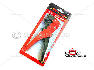 175mm 7" Plier Automatic Wire Stripper Parrot Type Budget Steel Frame New CT2829