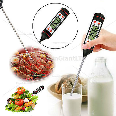 Cooking Thermometer With Stainless Steel Sensor Oil Frying Sugar Jam CT4090 NA