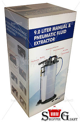 9L Pnuematic Manual Brake Gear Fluid Suction Oil Extractor Pump Car Truck CT2365