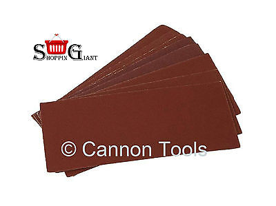 10Pc 93x230mm Sanding Sheets Hook & Loop Backing Aluminium Oxide Sanders CT3086