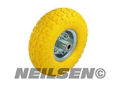 Solid Tyre Yellow Neilsen For Sack Truck Carts Garden Home Wheelbarrows CT3456