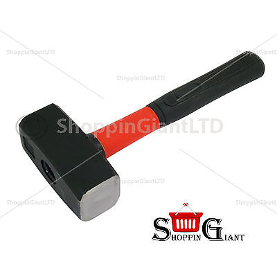Club Hammer Fibre Handle 2 Kg High Grade Steel Unbreakable Core Garage CT0282
