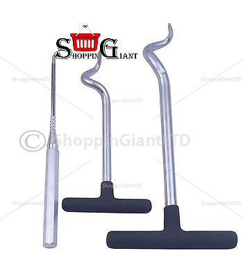 3 Pieces Seal Puller Set Suitable For The Safe Removal Seals and O-rings CT3684