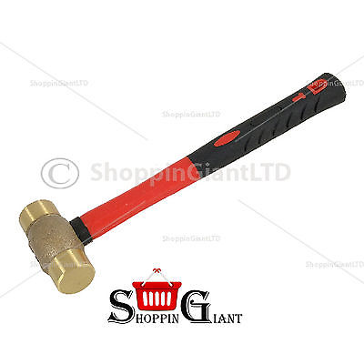 2lb 24oz Copper Hammer Fibre Handle Non Sparking  Head Fibreglass Shaft CT2220