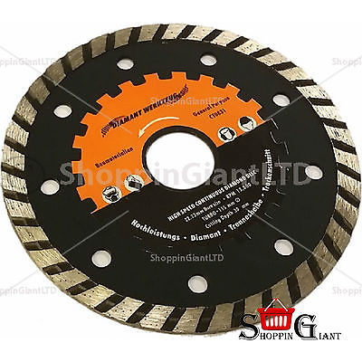 115 mm 4.1/2 inch 3 Pieces Diamond Cutting Disc Blade Premier Serrated CT0831