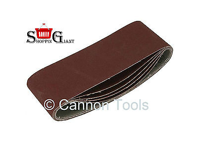 5Pc 75x457mm Sanding Belts Aluminium Oxide Polishers Flexi Quality Tool CT3079
