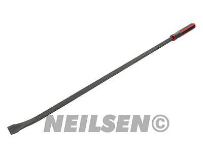 Heavy Duty Pry Bar Jumbo 1in. X 56in. Go-Thru Handle 25mm Gauge Garage CT2239