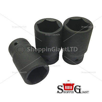 3/4" Drive Tyre Wrench Manual Torque With 3 Sockets For Cars Garage Kit CT2371