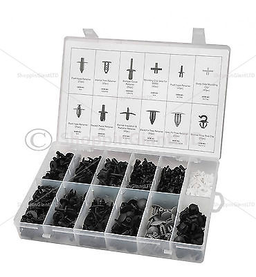 350Pc Trim Clip Assortment Volvo Retaining Grommet Clips Garage Car Tool CT4119