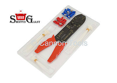 71Pc 200mm 8" Crimping Plier Set Asssorted Terminals Cable Ties Quality CT0990