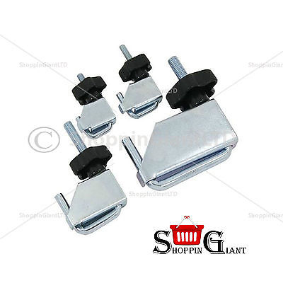 4 Pc Fluid Line Hose Clamp Set Special Design Anti Damage Garage Quality CT3184