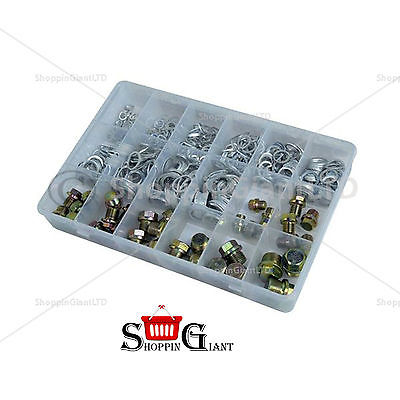 534 Pc Oil Drain Plug Screws Aluminium O-Rings Set Cars Van DIY Quality CT2907
