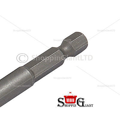 3Pc 1/4" 3/8" 1/2" Drive Power Bit & Socket Adaptor Extension Bar Tool CT1622