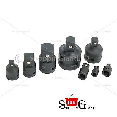 8PC Air Impact Socket Adaptor & Reducer Set Chrome Vanadium Steel Set CT1564