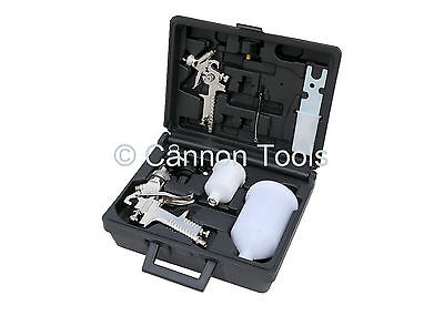 7Pc 1/4" Spray Gun Kit Equipment High Pressure Paint Painting Airbrush CT2738