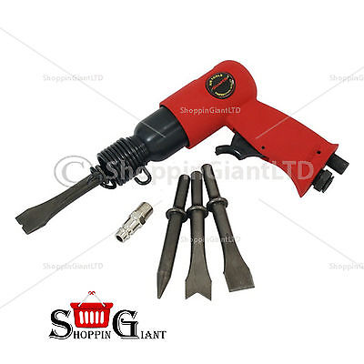 5Pc 150mm 6" Air Hammer Kit With Scraper Body Panel Pneumatic Compressor CT0676