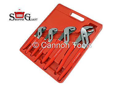 4Pc Water Pump Plier Set Double Dipped Handle Workshop Quality Plumbers CT1614