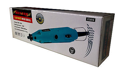 130W Watt 3.2MM 1/4" Mini Drill Rotary Tool Variable Speed 230V Volt 50HZ CT2818
