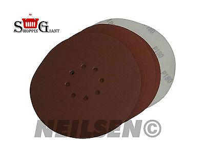 8Pc 225mm Sanding Paper Set Sheets For Drywall Plaster Board Sanders Kit CT3391
