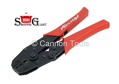 230mm 9" Crimping Plier Pliers Crimper Ratchet Cable Wire Cut Electrical CT1005