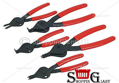Neilsen 5pc Internal & External Circlip Snap Ring Plier Set in Case CT1343