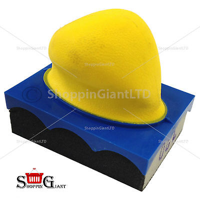 3Pc 100x70mm Hand PU PP Sanding Sponge Block Set Sanders Quality Tool Kit CT3643
