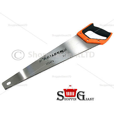 500cm 20inch Hand Wood Saw Hardpoint Ergonomic Handle Soft Rubber Grip CT3670