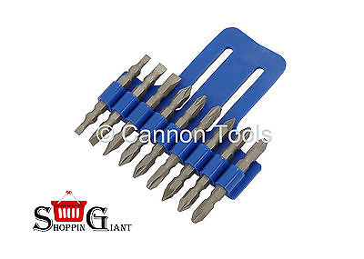 9Pc 65mm Power Bit Set Double Ended Drop Forged  Ph Pz Quality Tool Kit CT1189